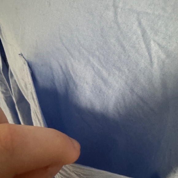 OldNavy The boyfriend shirt, light blue color, size XL, button up, long sleeve - Picture 4 of 6